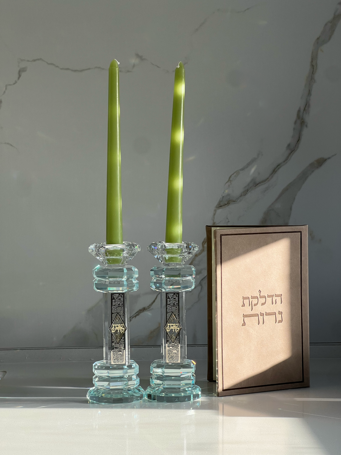 פמוטי קריסטל דגם 06