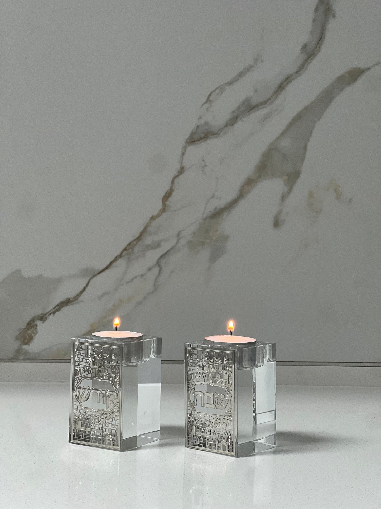 פמוטי קריסטל דגם 04