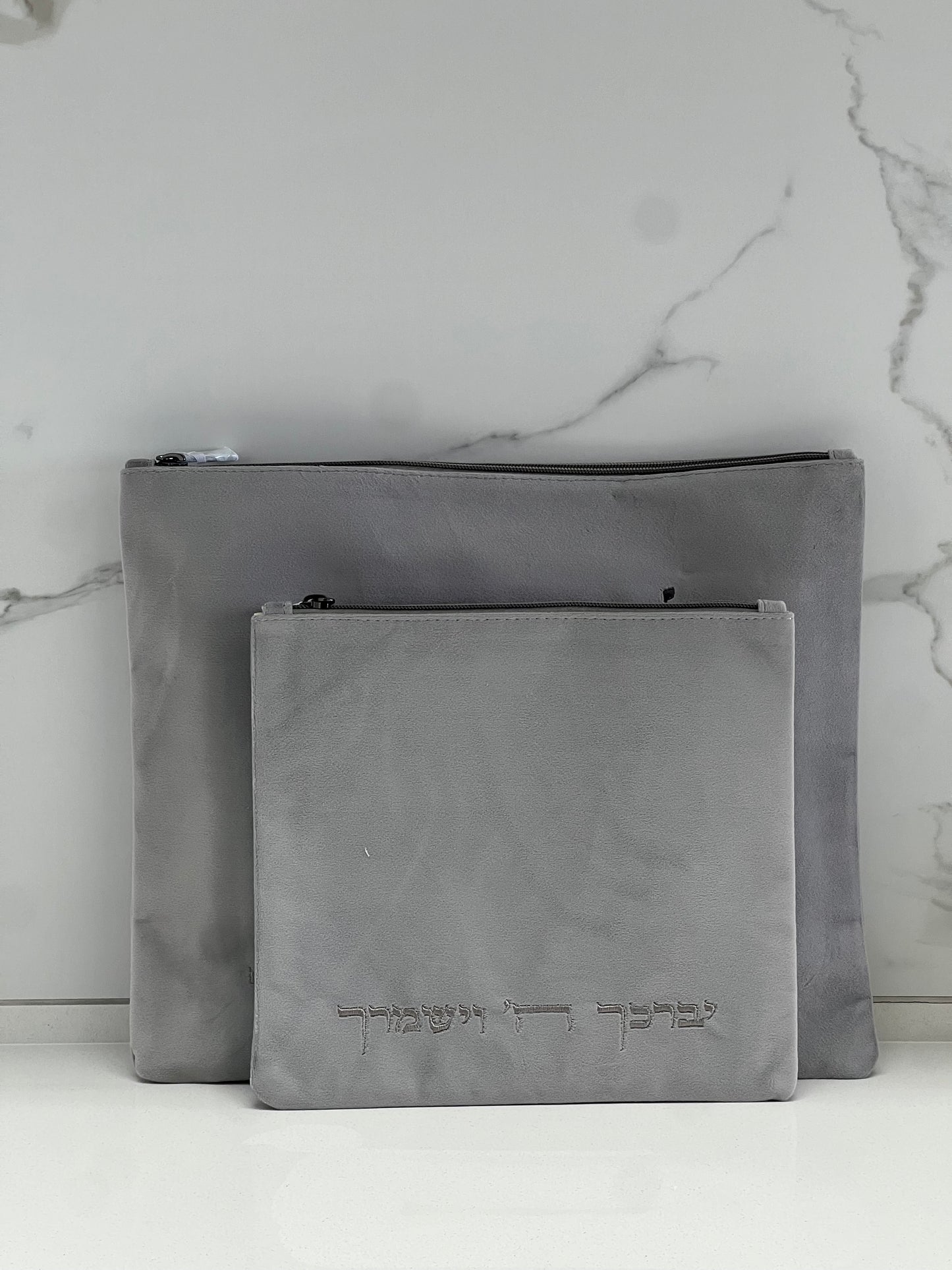 כיסוי טלית ותפילין קטיפה משי